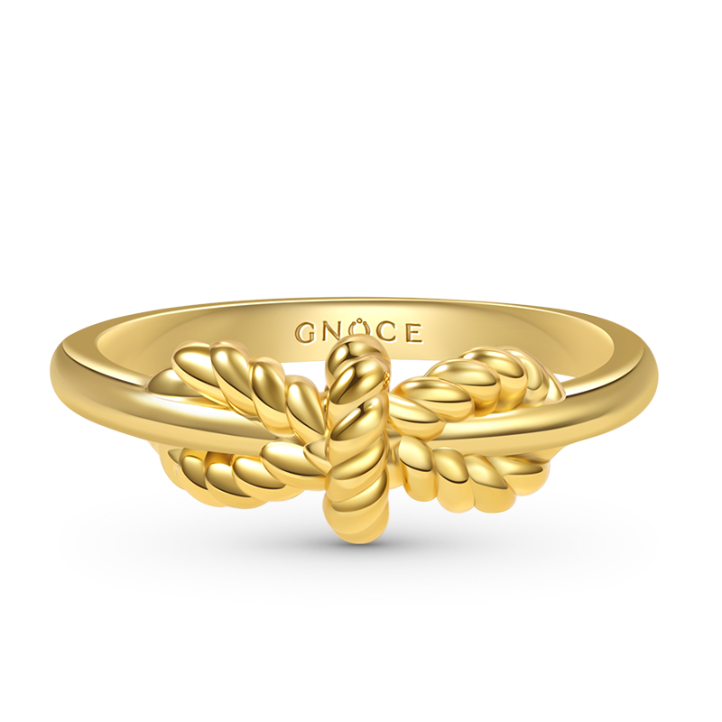 Gnoce Exquisite Bow Tie Ring_1