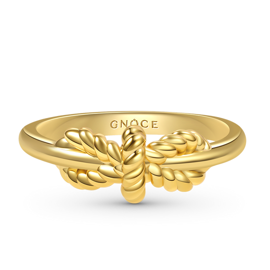 Gnoce Exquisite Bow Tie Ring_1