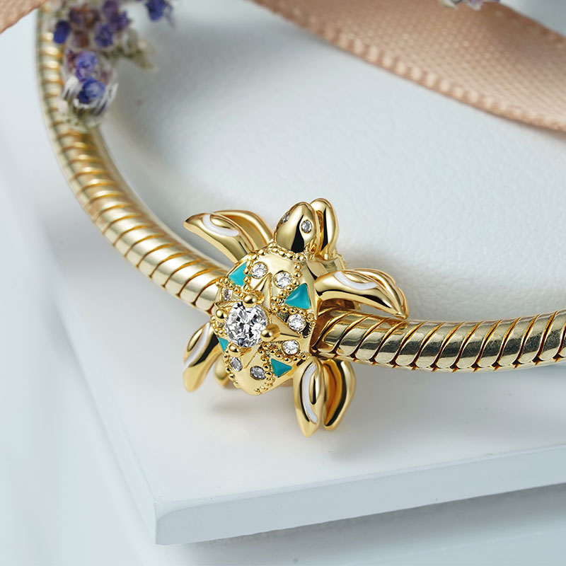 Gnoce Double-sided Turtle Summer Friends Charm_2
