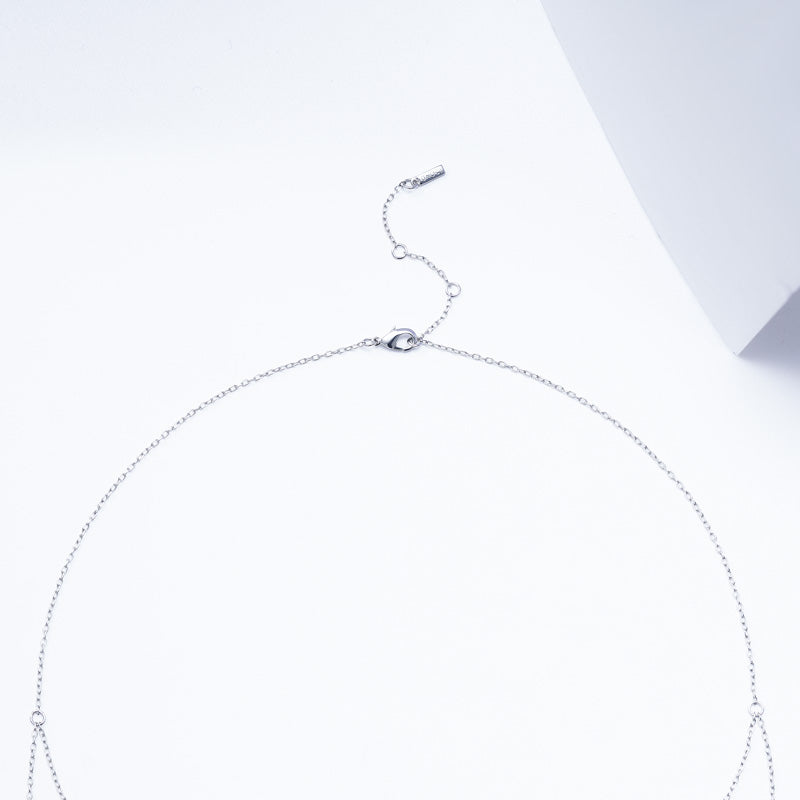 Daisy Beaded Stackable Necklace 925 Sterling Silver with Colorful Enamels_3