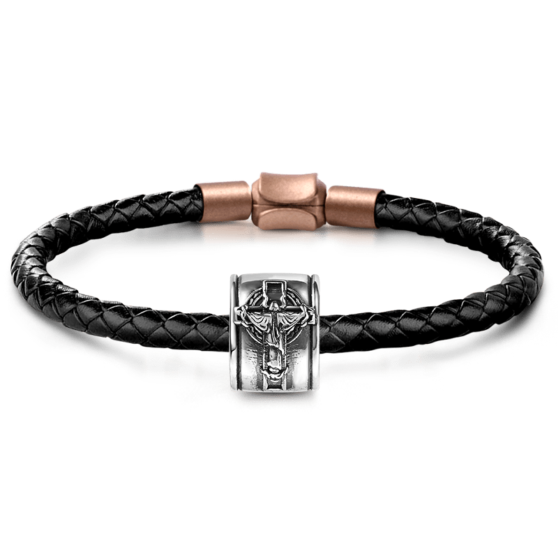 Gnoce Hanged Man Vintage Charm Platinum-plated Silver Blend_1
