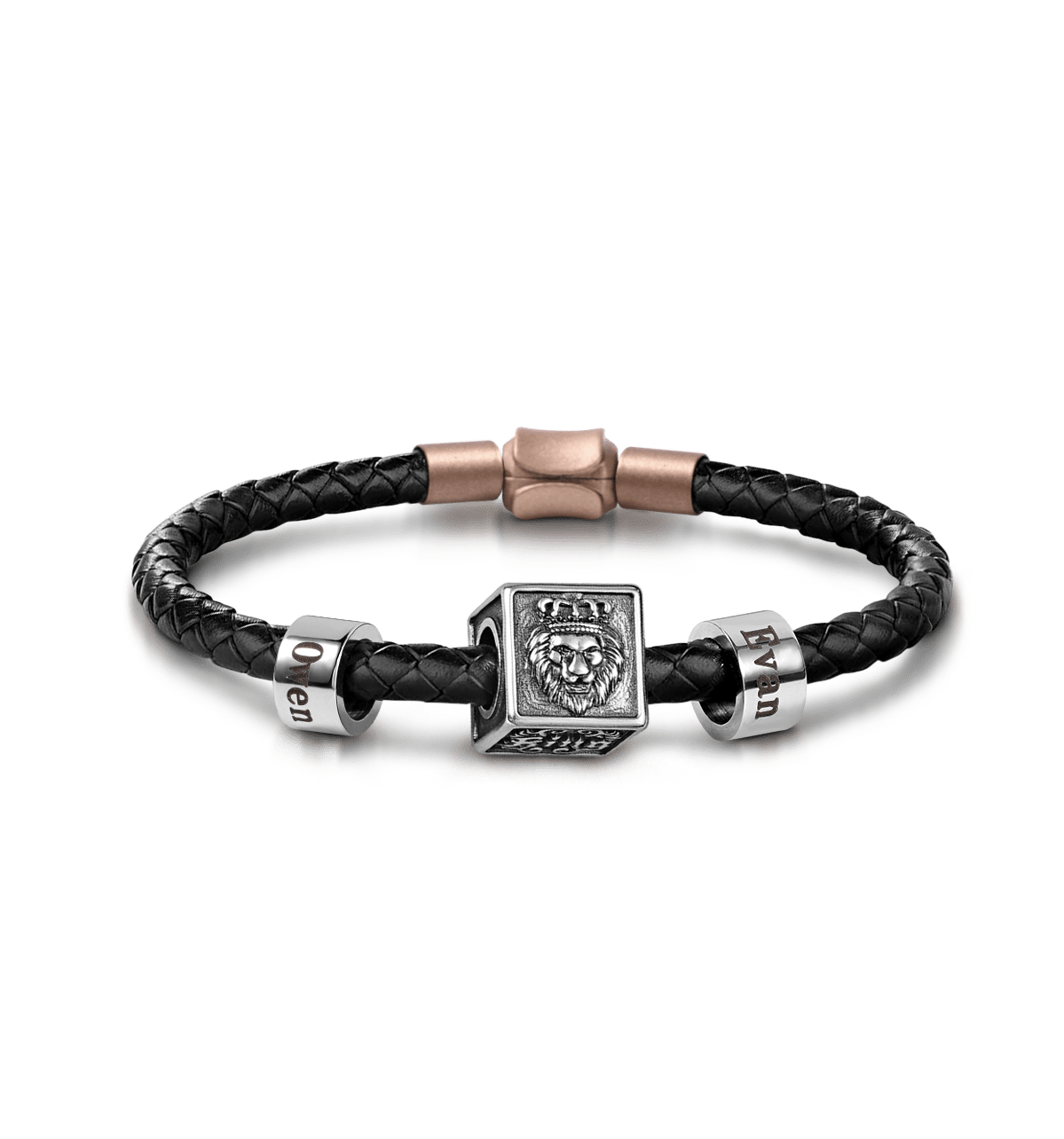 Gnoce Lion Kingdom Vintage & Customized Charm Platinum-plated Silver Blend_1