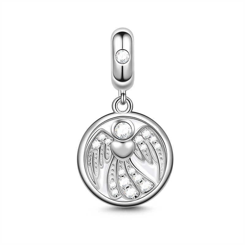 Gnoce "You Are My Angel" S925 Sterling Silver Angel Photo Charm Pendant_2