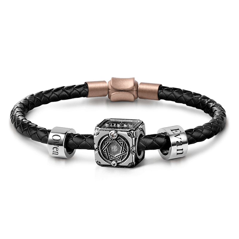 Gnoce Angel of Victory & Customized Charm Platinum-plated Silver Blend_1