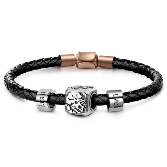 Gnoce Triceratops Vintage & Customized Charm Platinum-plated Silver Blend_1