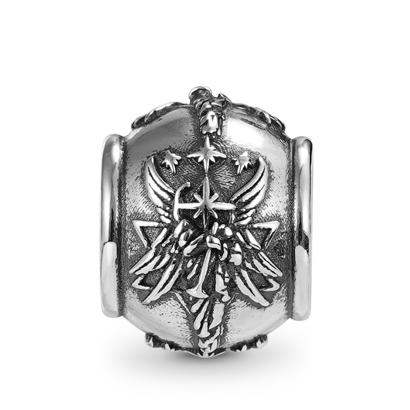 Gnoce Luck Fairy Vintage Charm Platinum-plated Silver Blend_2