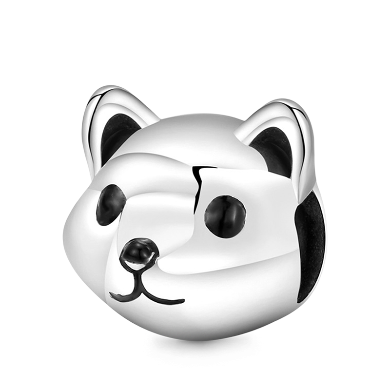 Lovely Pet Dog Charm Bead 925 Sterling Silver_1