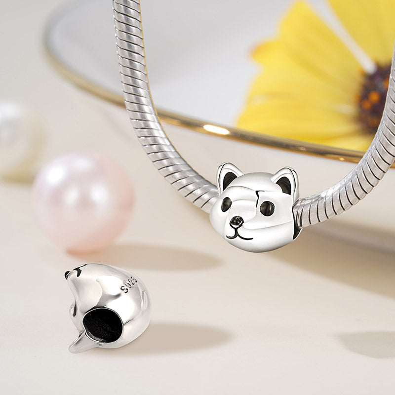 Lovely Pet Dog Charm Bead 925 Sterling Silver_2