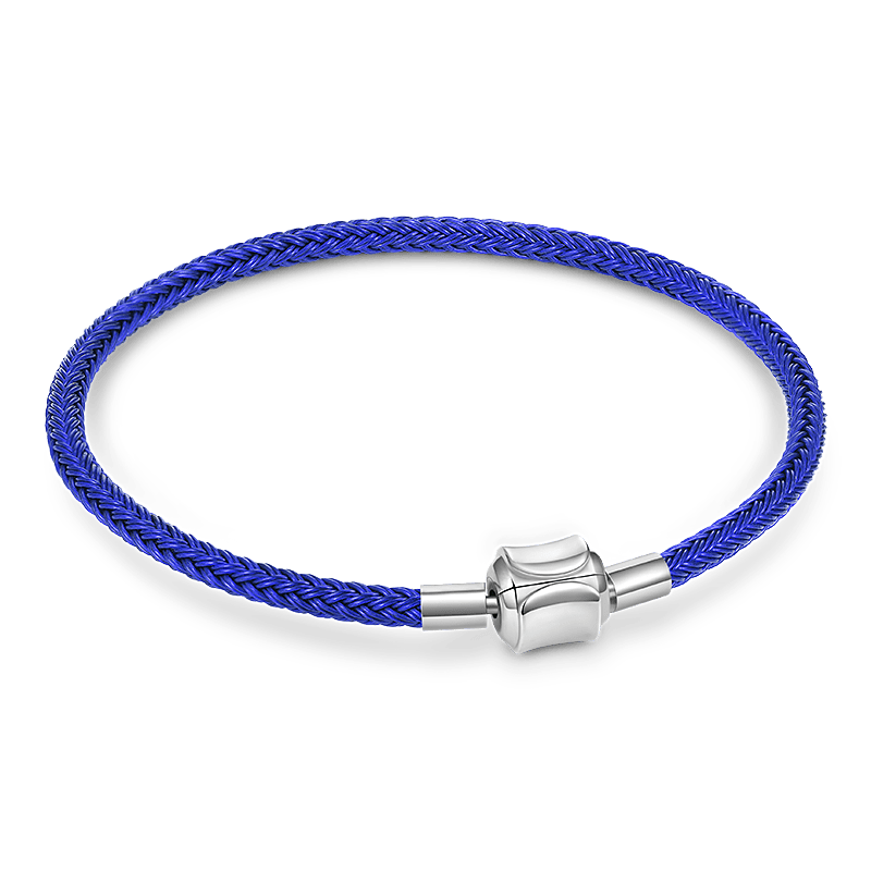 Gnoce Blue Basic Bracelet with 2 Pieces of Stoppers_1