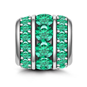 Gnoce "Lucky Month" Birthstone 925 Sterling Silver Gift Crystal Bead Charm_1