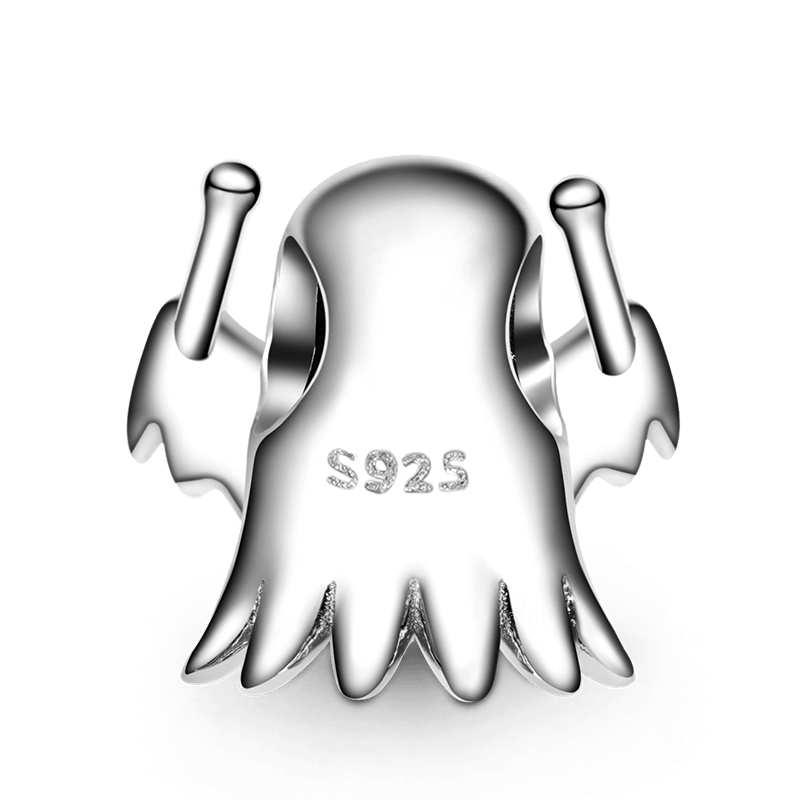 Gnoce Halloween Ghost Band Drummer Charm_2