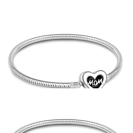 Gnoce Love Mom Basic Snake Chain Bracelet_1