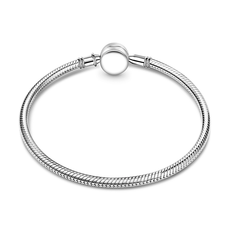 Gnoce Blue Starry Night Basic Snake Chain Bracelet_2