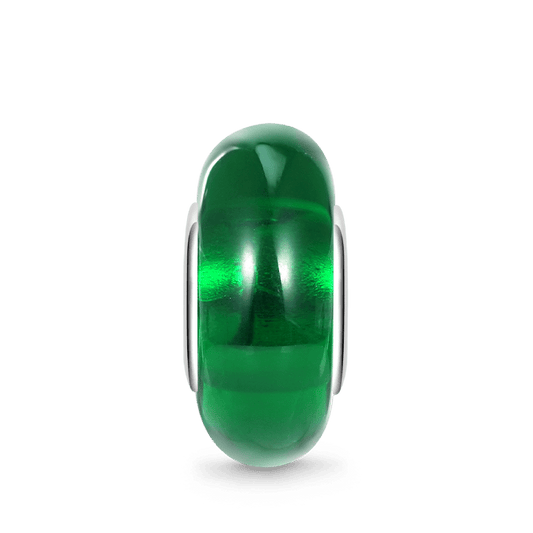 Emerald Jade Charm Bead 925 Sterling Silver Heart Hole_1