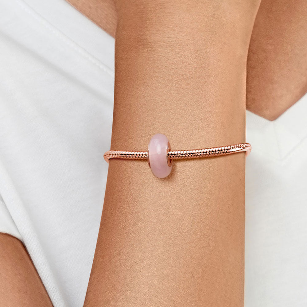 Gnoce Natural Rose Quartz Charm_5