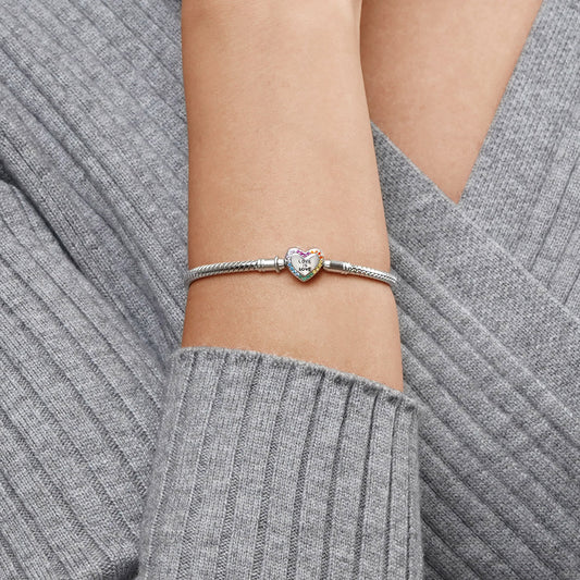 Gnoce Love is Love Basic Snake Chain Bracelet_5