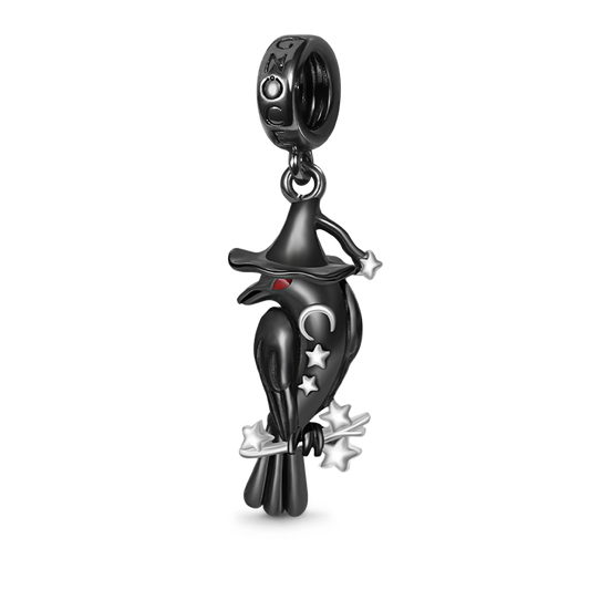Gnoce Crow Pendant Dangle Charm_1