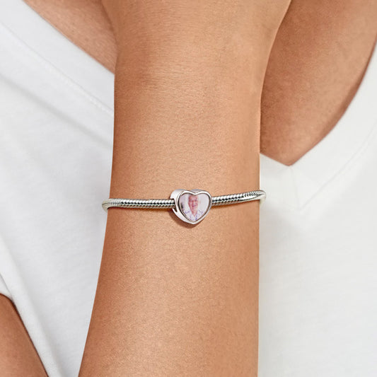 Gnoce "Always with You" Personalized Photo Charm_6