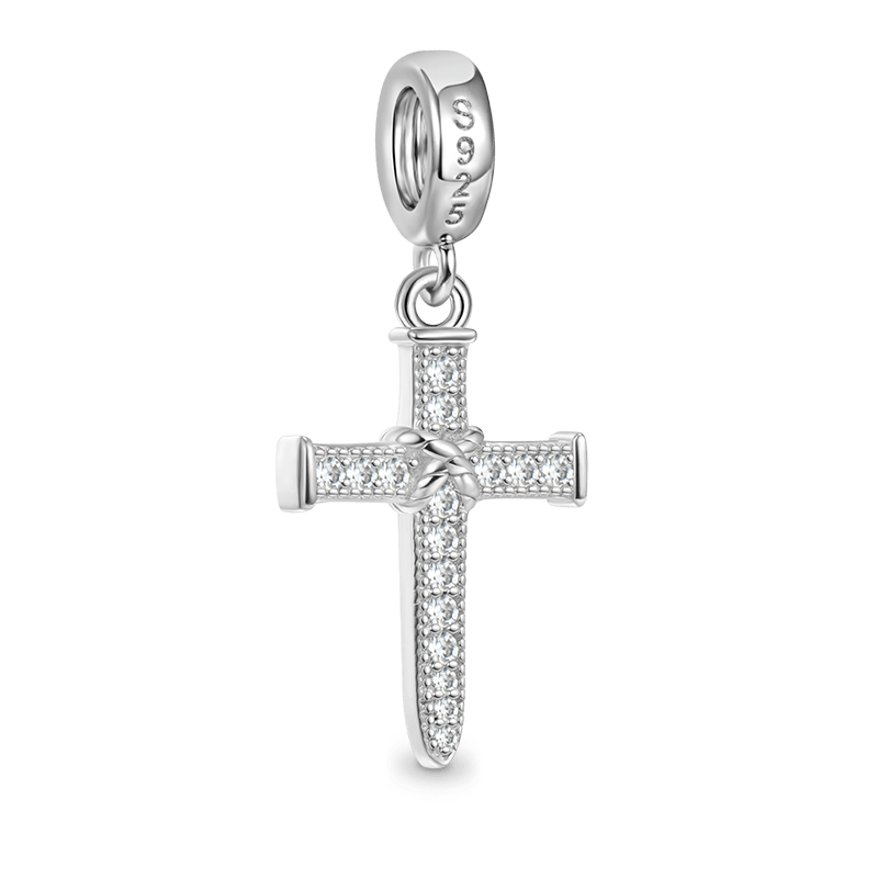 Gnoce Vintage Cross Pendant Dangle Charm_2