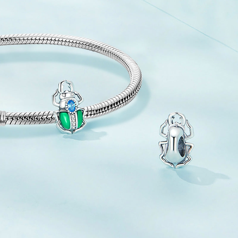 Gnoce Scarab Beetle Charm_2
