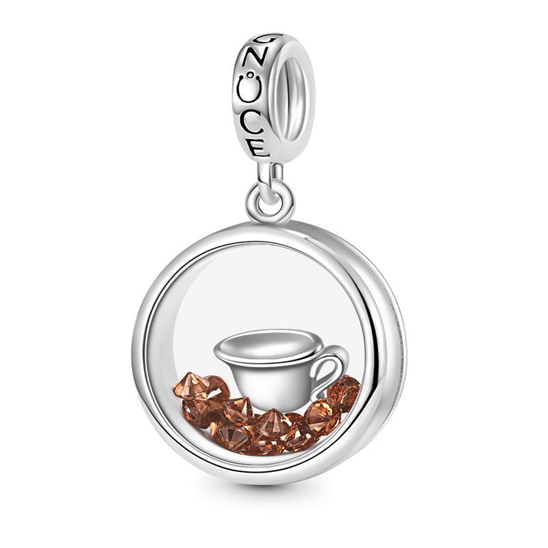 Gnoce Coffee Lover Pendant Dangle Charm_1