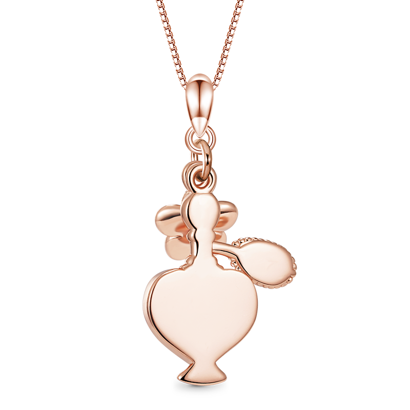 Gnoce Exquisite Perfume Heart Bottle Necklace_2