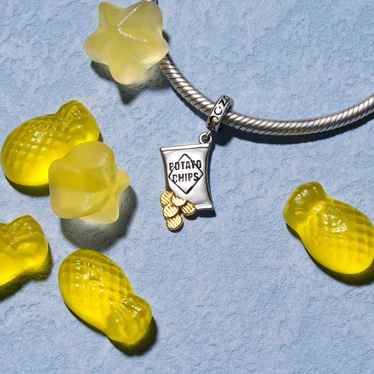 Gnoce Snack Food Potato Chips Charm_3