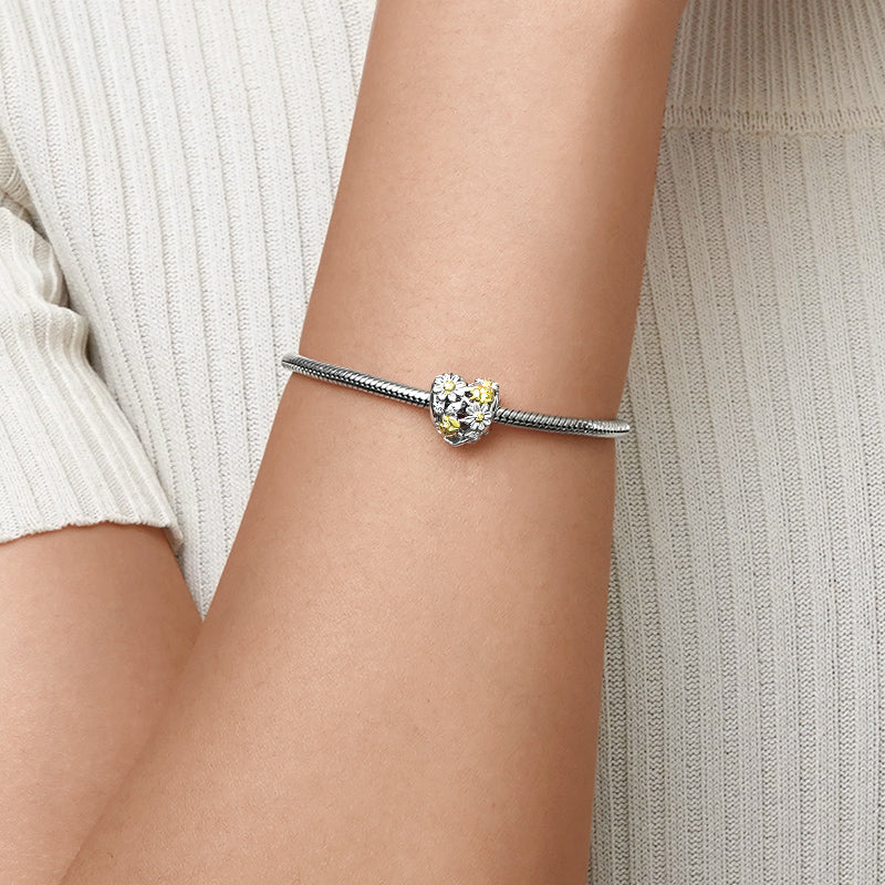 Gnoce Spring daisy ladybug Hollow Charm_5