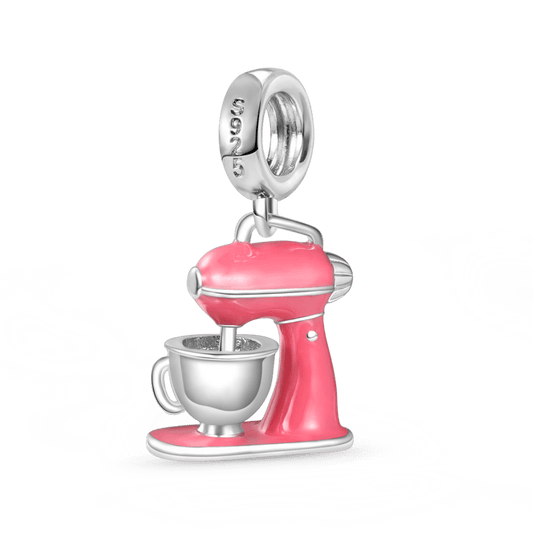 Gnoce Baker's Mixer Charm Platinum-plated Silver Blend_1