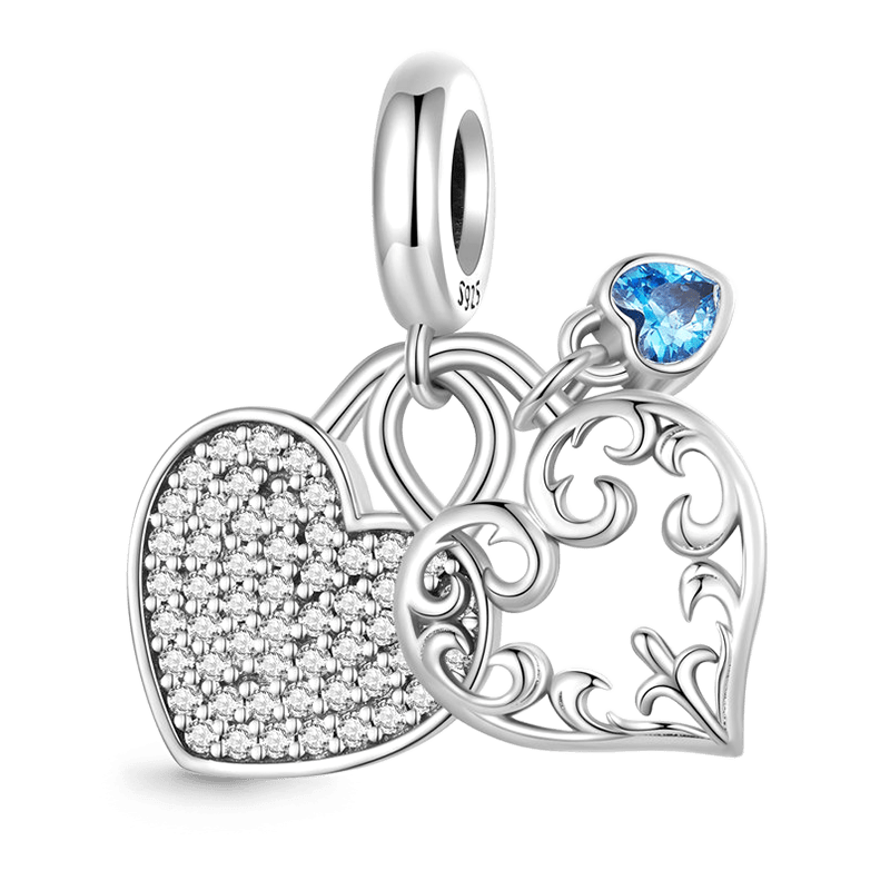 Gnoce Love Lock Pendant Dangle Charm_1
