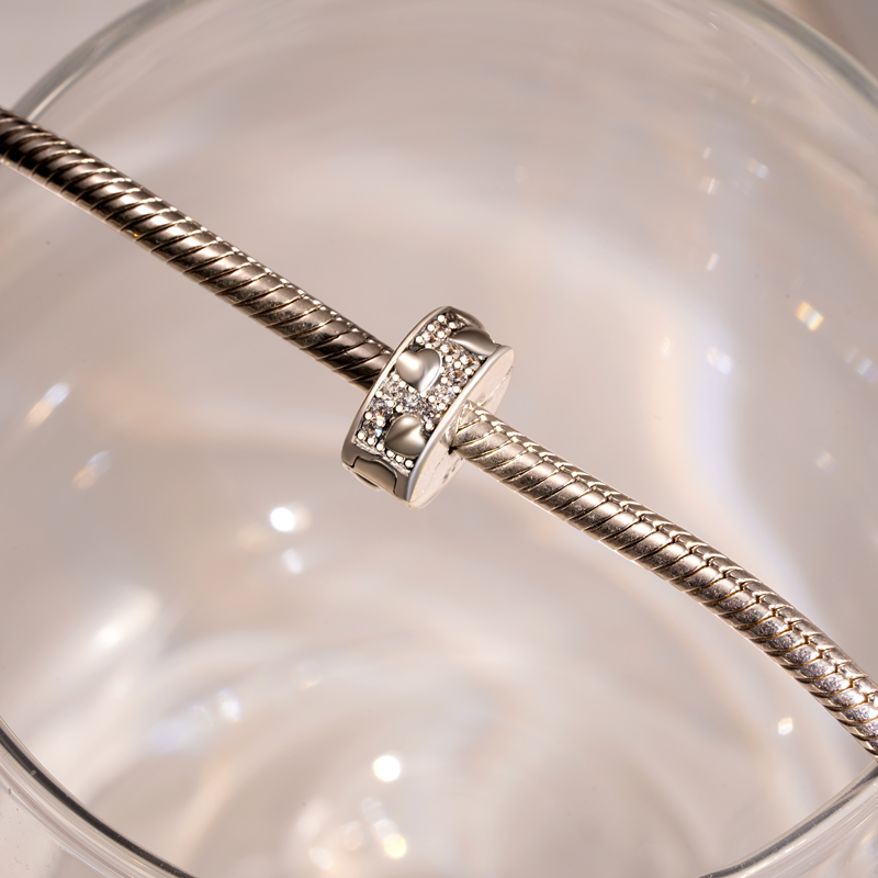 Gnoce Sparking Love Heart Stopper Charm_4