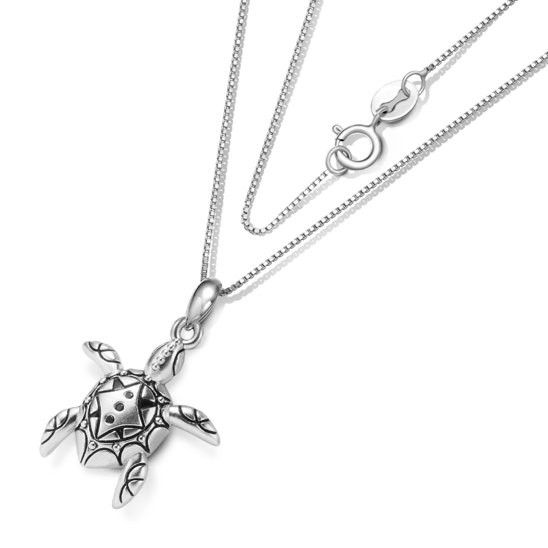 Gnoce Sea Turtle Necklace_2