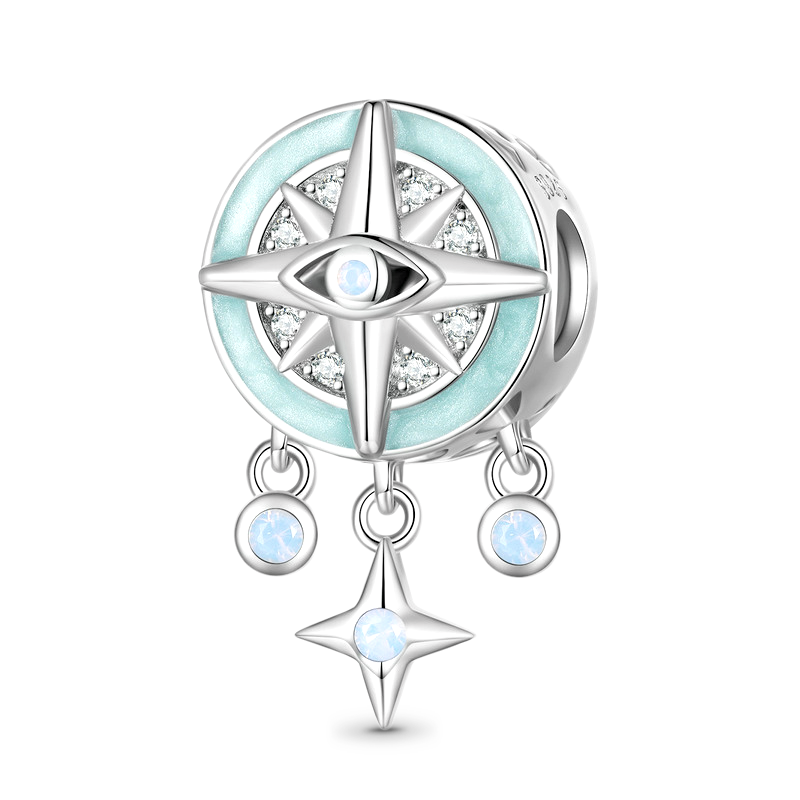 Gnoce Lucky Star Compass Dreamcatcher Charm_1