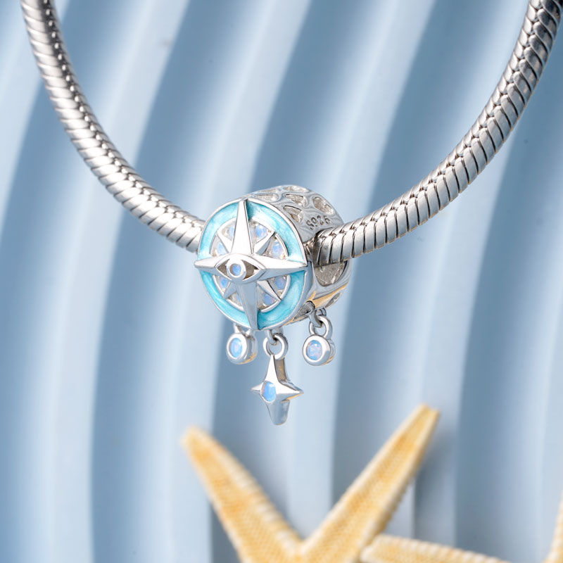 Gnoce Lucky Star Compass Dreamcatcher Charm_3