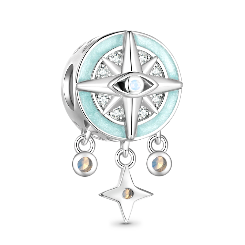 Gnoce Lucky Star Compass Dreamcatcher Charm_2