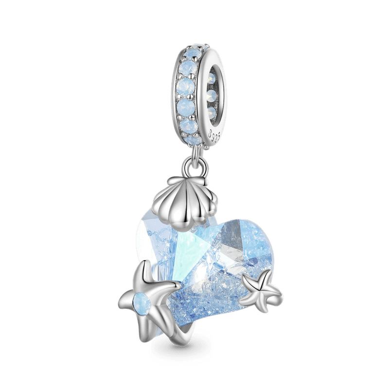 Gnoce Blue Sea World Pendant Dangle Charm_1