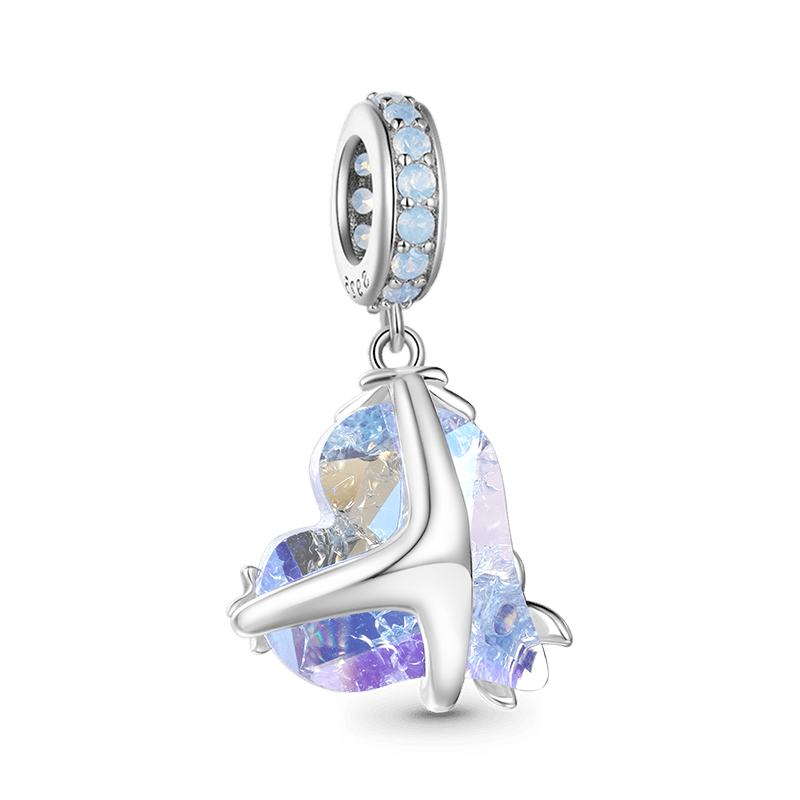 Gnoce Blue Sea World Pendant Dangle Charm_3