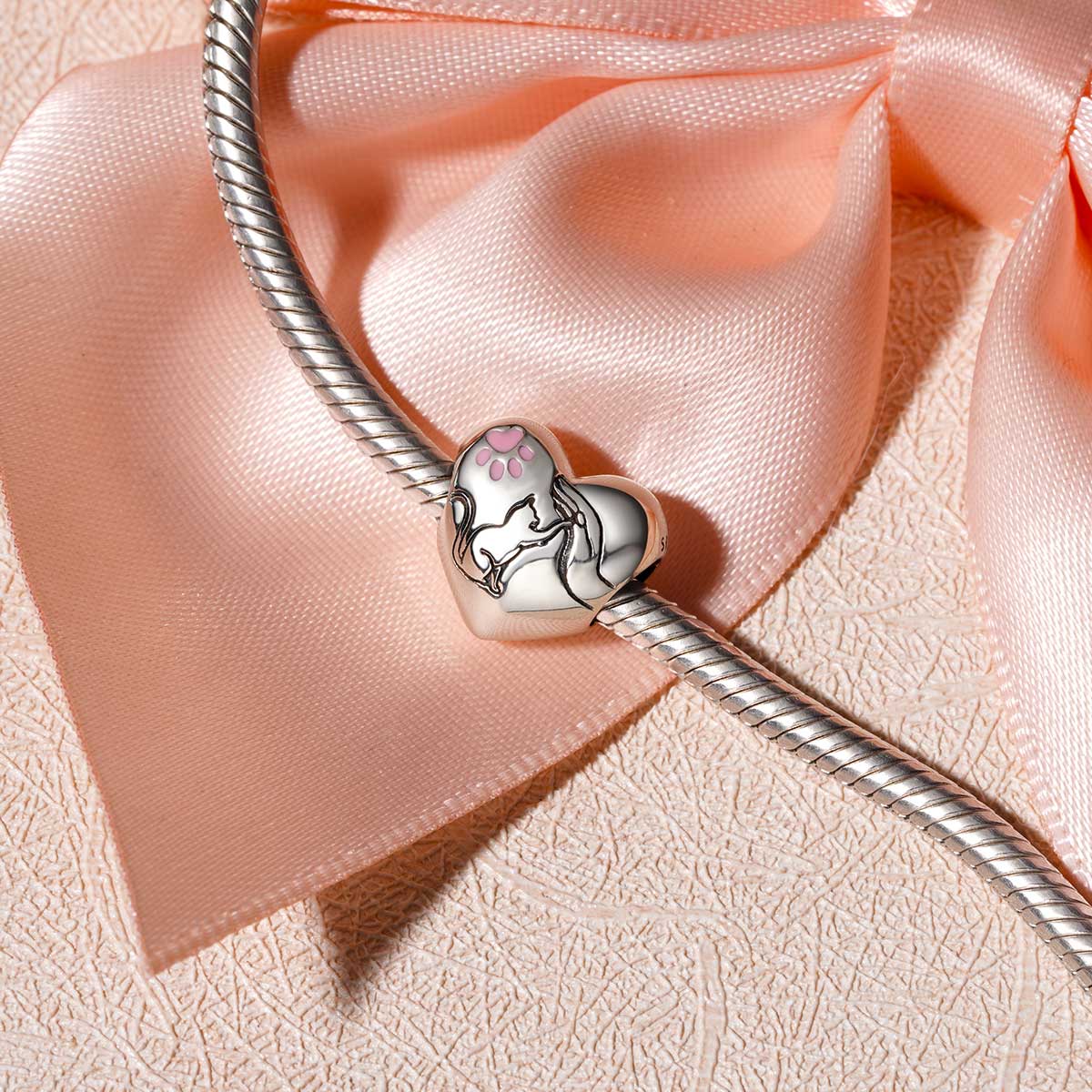 Gnoce Pet Lover Heart Charm_2