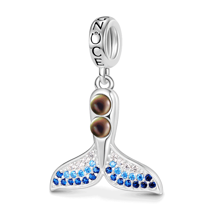 Gnoce Mermaid Tail Mood Pendant Dangle Charm_1