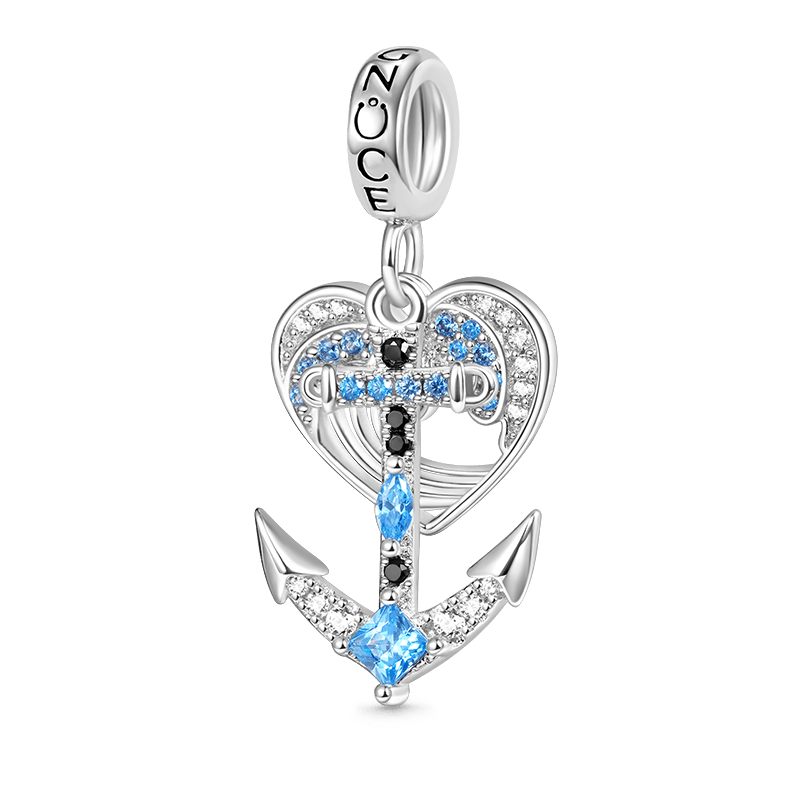 Gnoce Anchor Dangling Marine Pendant Dangle Charm_1