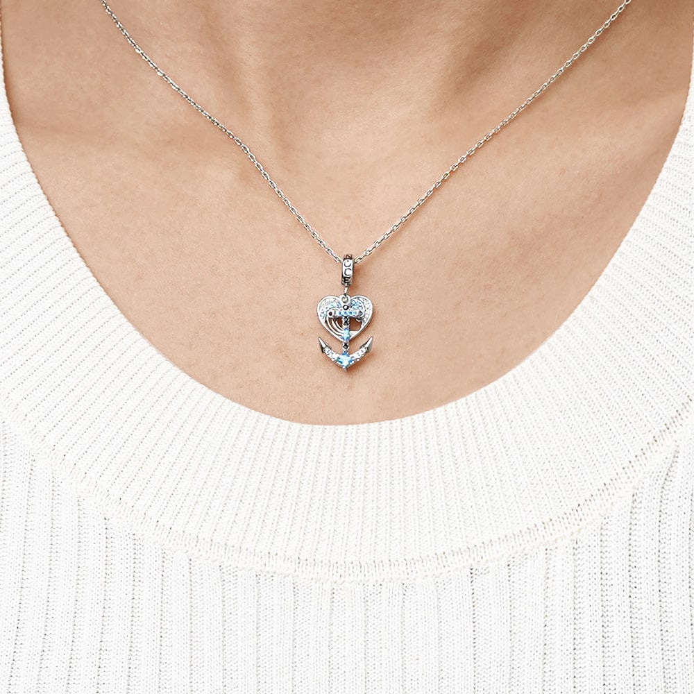 Gnoce Anchor Dangling Marine Pendant Dangle Charm_7