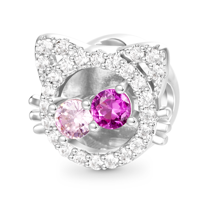 Gnoce Cat Love Personalized Photo Charm_3