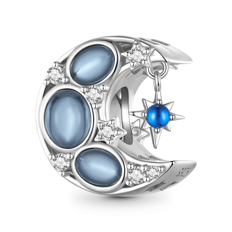 Gnoce Sparkling Moon Star Charm_1