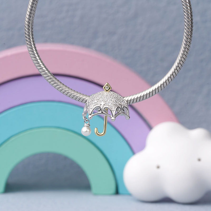 Gnoce Sparkling Small Parasol Charm_3