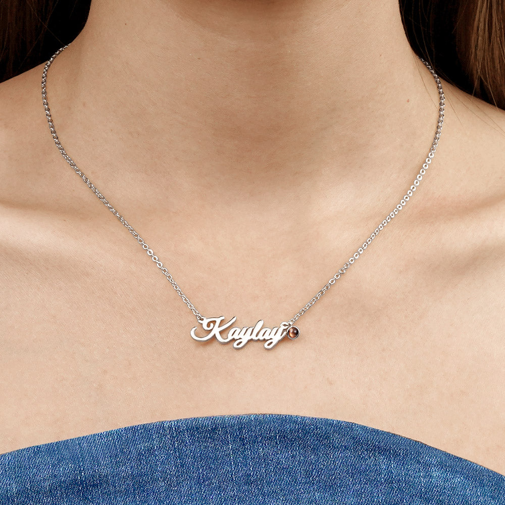 Gnoce Classic Projection Name Necklace_3