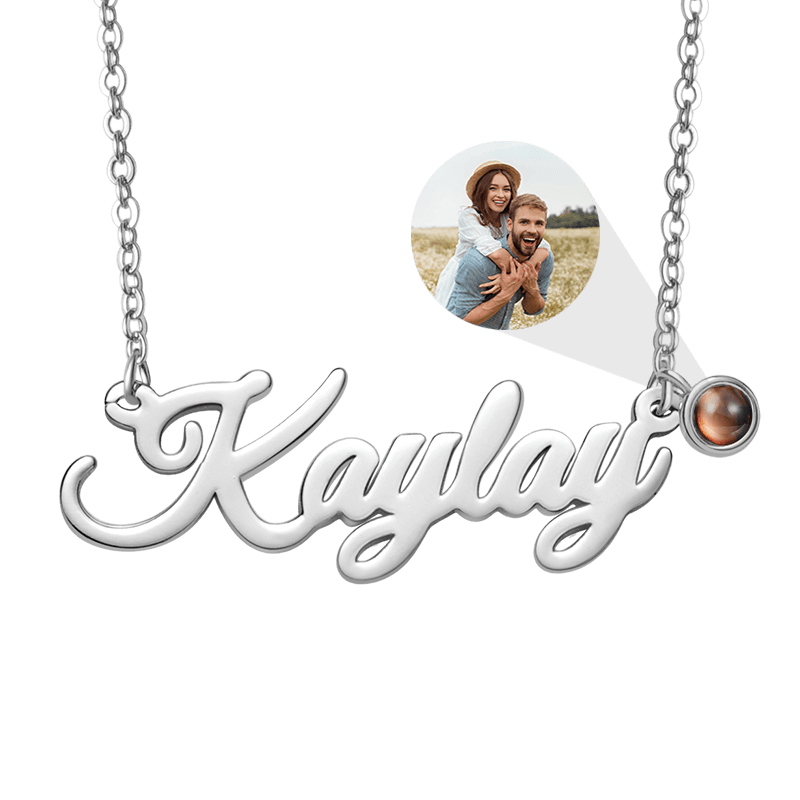 Gnoce Classic Projection Name Necklace_2