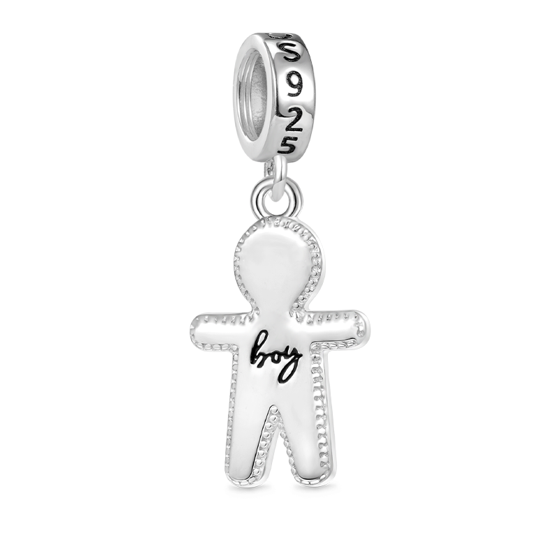 Gnoce Little Boy Pendant Dangle Charm_2