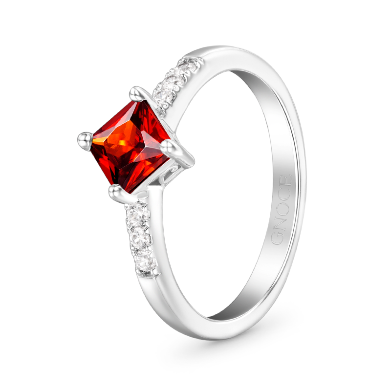 Gnoce Square-Cut Birthstone Ring_3