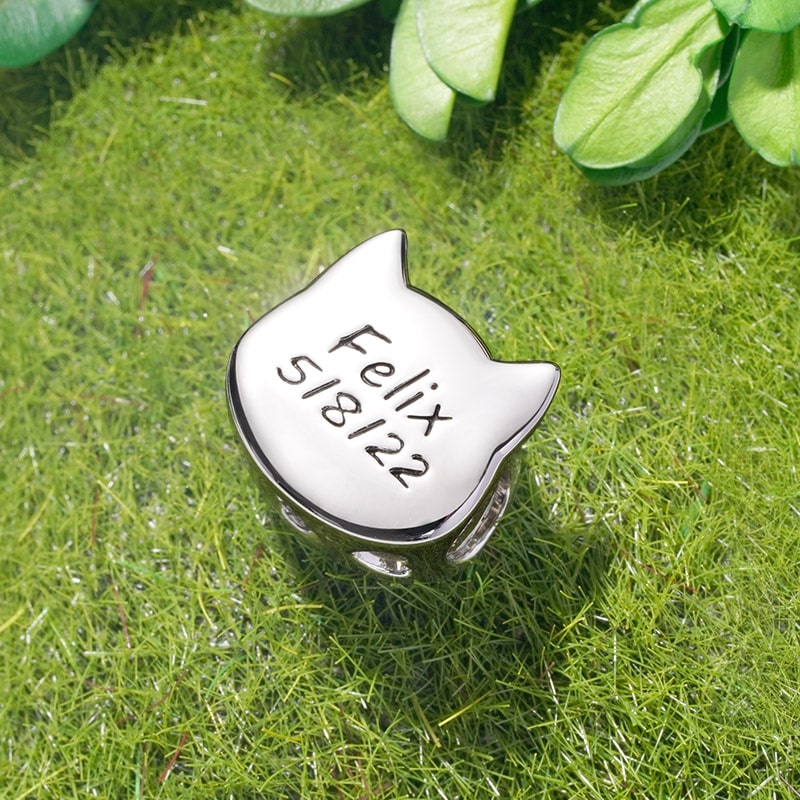 Gnoce Pet Cat Engravable Charm_3