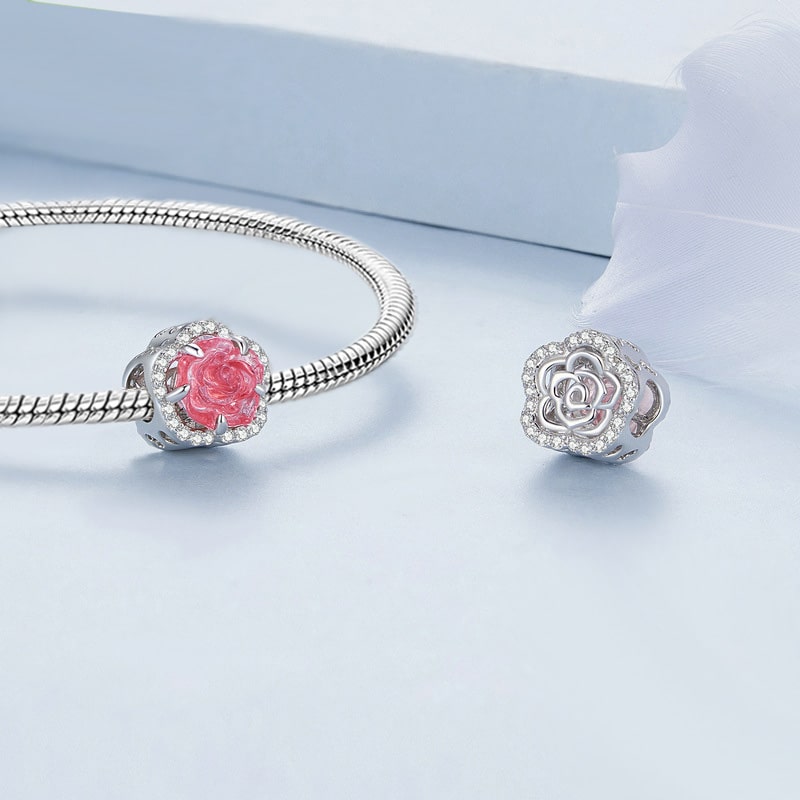 Gnoce Light Color-changing Rose Flower Charm_4
